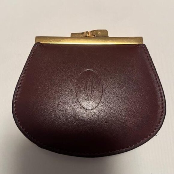 Cartier Handbags - Cartier Coin Case Wallet Authentic
Women D: 0.39" H: 3.15" W:3.15"
9634. IN GUC